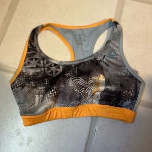 Reebok Spartan Orange Sports Bra